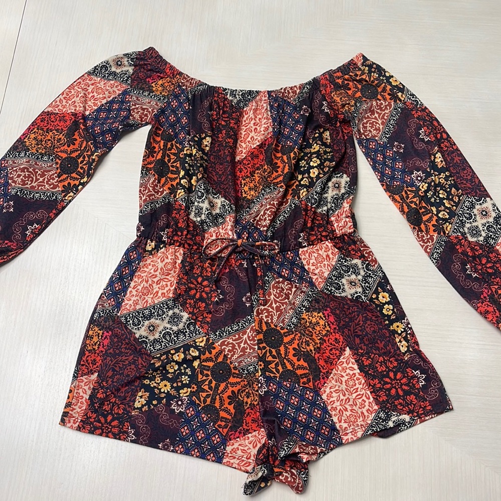 Top Shop Size 4 Off the Shoulder Romper